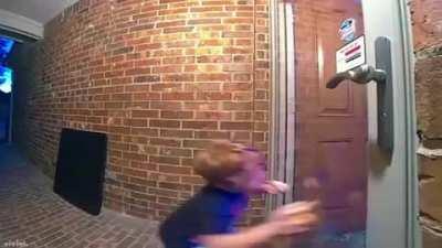 Must have used Windex