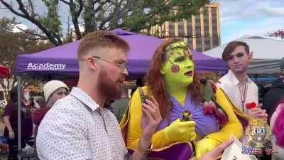 Man encounters real fairy at pagan pride festival