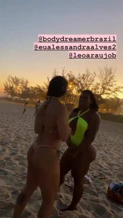 Scheduled post: @musa_amirafit (L), @eualessandraalves2 (R)