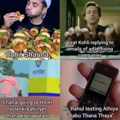 After match is over 🤔