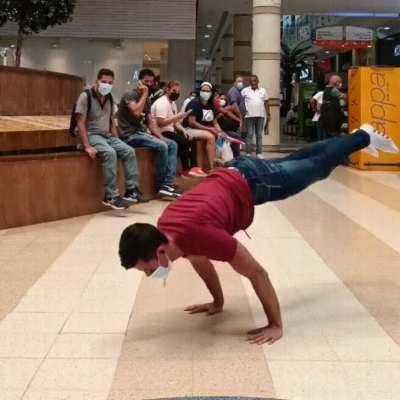 This guy with the arm tricks