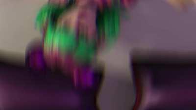 Tropical Punch Zoey on the Bed (whimsyghost)