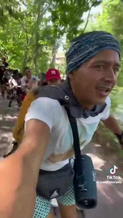 to follow in a chain