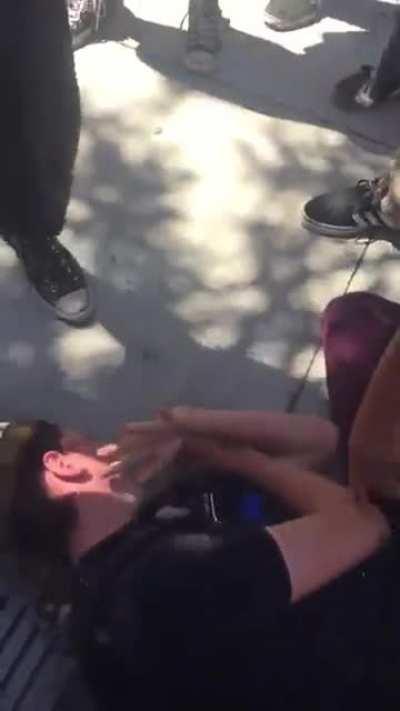 To bully a blind kid