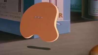 Donald Duck eats Pancakes