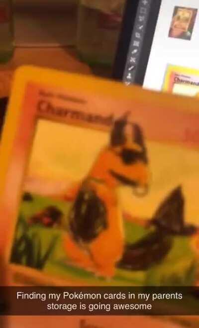 Finding your old pokemon collection