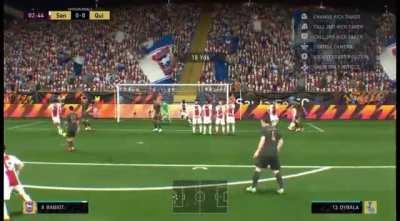 Wtf, is this a new free kick thing