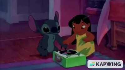 Stitch is a freak