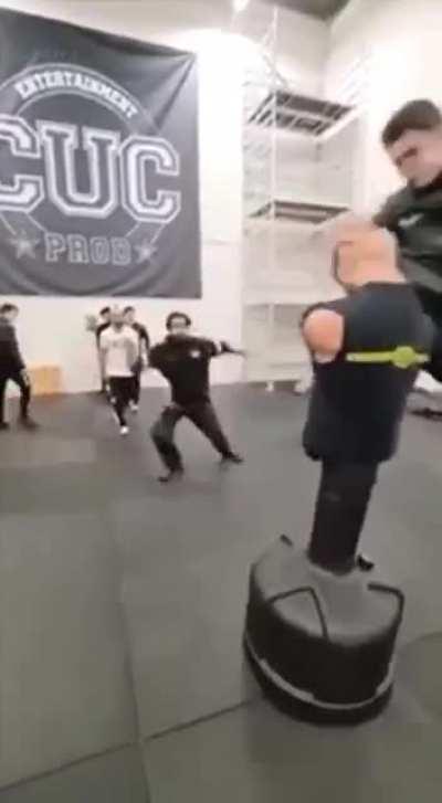 A workout he will remember all his life !!