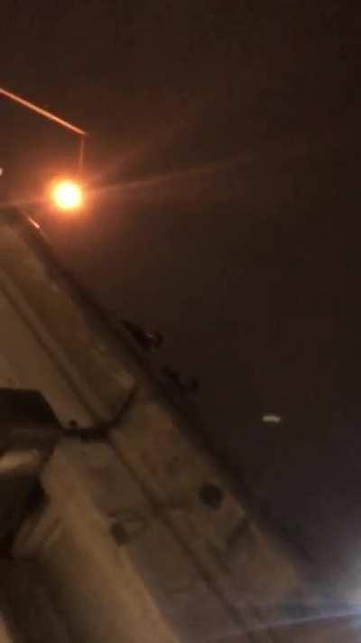 Peaceful protestor shot in the back of the head by an APD police officer Sunday night. He is currently in critical condition and fighting for his life.