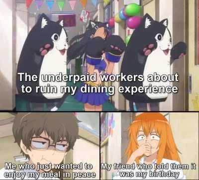 It was not my birthday