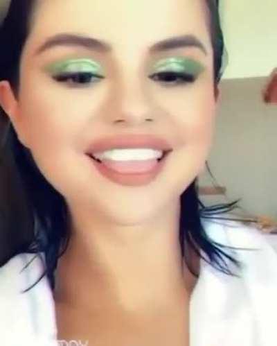 Something about that green eye shadow