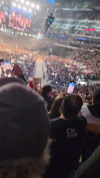 The Crowd Bro! I can't believe i witnessed this.