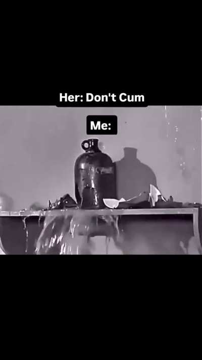 Don't tell me what to do! 🤣