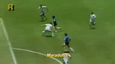'The Goal of the Century' by the late Diego Armando Maradona