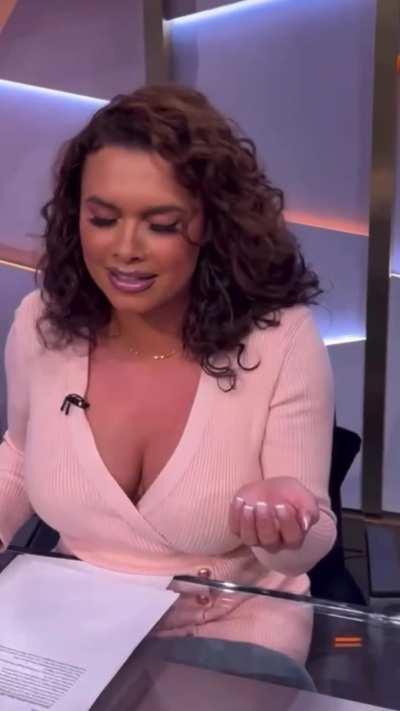 Lip syncing ‘All I Want For Christmas Is You’ via TikTok