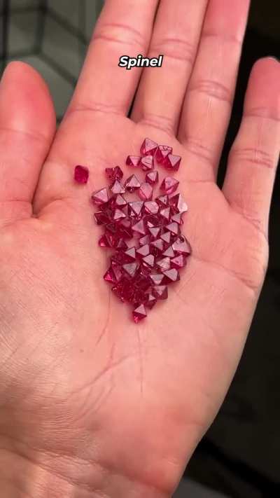 Various types of crystals