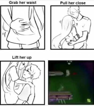 Grab her waist