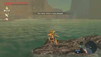 i lost my hylian shield but