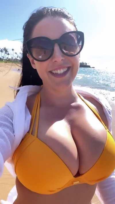 Angela White with the nice boobs
