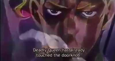 Beware of all doorknobs.