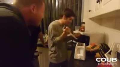 if I put a knife in the toaster …