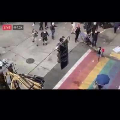 Another video of the shooting in Seattle.