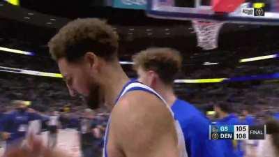 [Highlight] Last play of Warriors v Nuggets