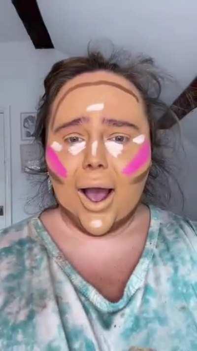 That’s unreal make up