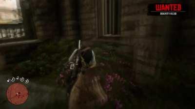 Arthur Morgan shows you how to ride a horse