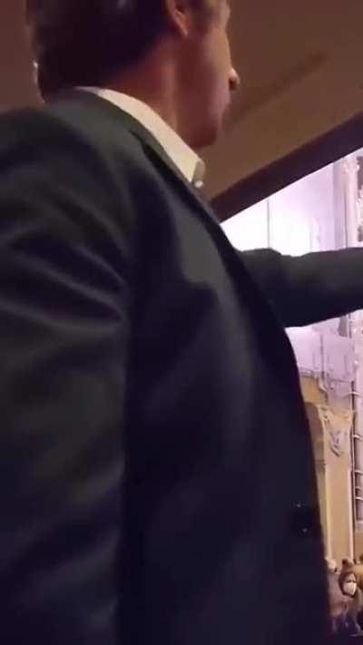 Mr. Bush! You lied about WMD's in Iraq, You killed millions of Iraqis and You killed my friends. [Legend]