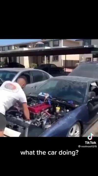 Ayo what the car doin