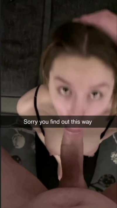 I am sorry that you find out this way