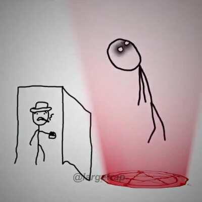 Friend sent this to me knowing in a satanist xD