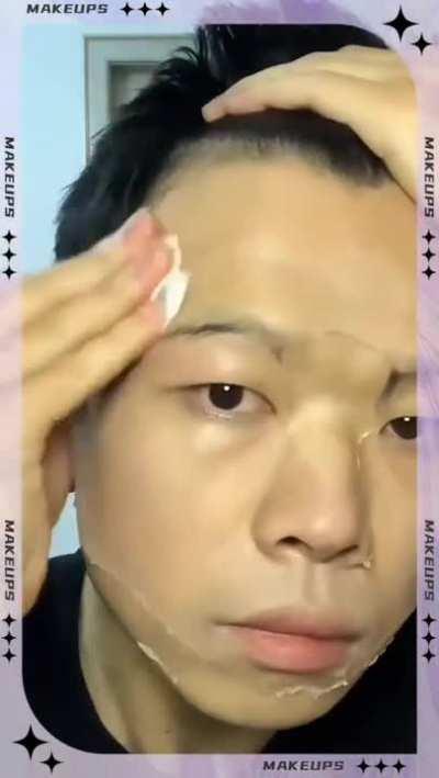 Men entered the make-up game