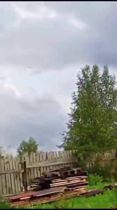 CIV POV - Alleged Video of Prigozhins plane being shot down