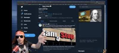 💀🏴‍☠️🩳 DFV, 1/11/21, on Ryan Cohen's use of emojis 🩳🏴‍☠️💀