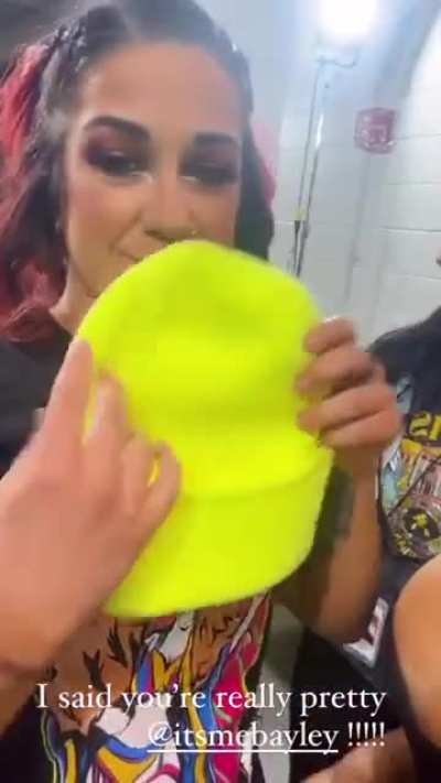 Bayley and Nattie are so Close