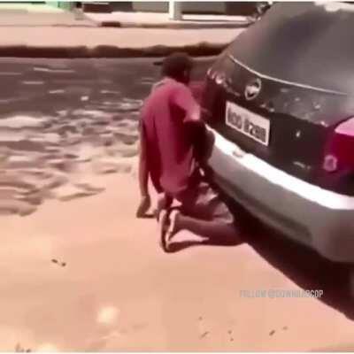 This brother MALNOURISHED