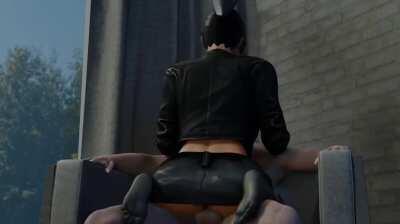 Pharah couch riding (SaveAss) [Overwatch]