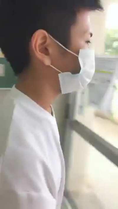 Next time wear a mask