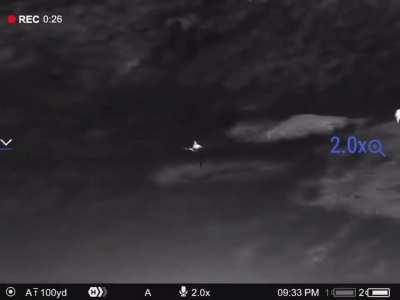 Coyote attempts to kill a man's sheep and he drops it with a Pulsar thermal