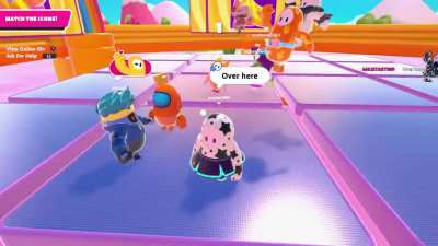 Over here!!! 😏💀