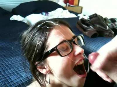 Cum went to waste...