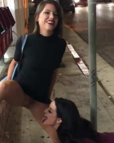 Peeing In A Crowded Street And Getting Caught