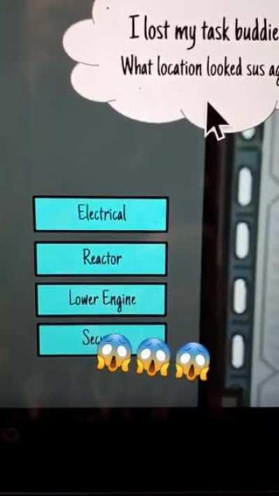 My teacher created this among us game as an activity for class.