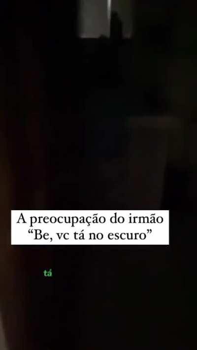 Se tivesse um irmão cego faria o mesmo não julgo 