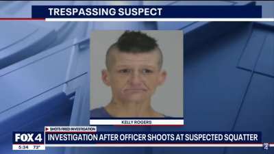 Dallas police officer fires gun after kicking in door of apartment on unarmed female squatter. Thankfully, due to the officer's poor aim and incompetency, the squatter is still alive. The officer is on paid restrictive duty now.