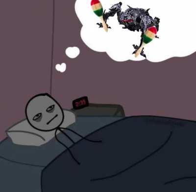 Thanks to that other video I couldn't sleep last night so I made this