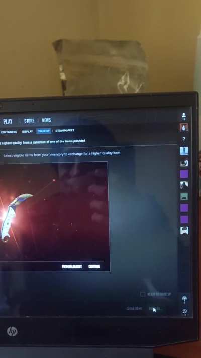 Got my first knife, it was awesome. I've been playing for 10+ years but never had a knife!!